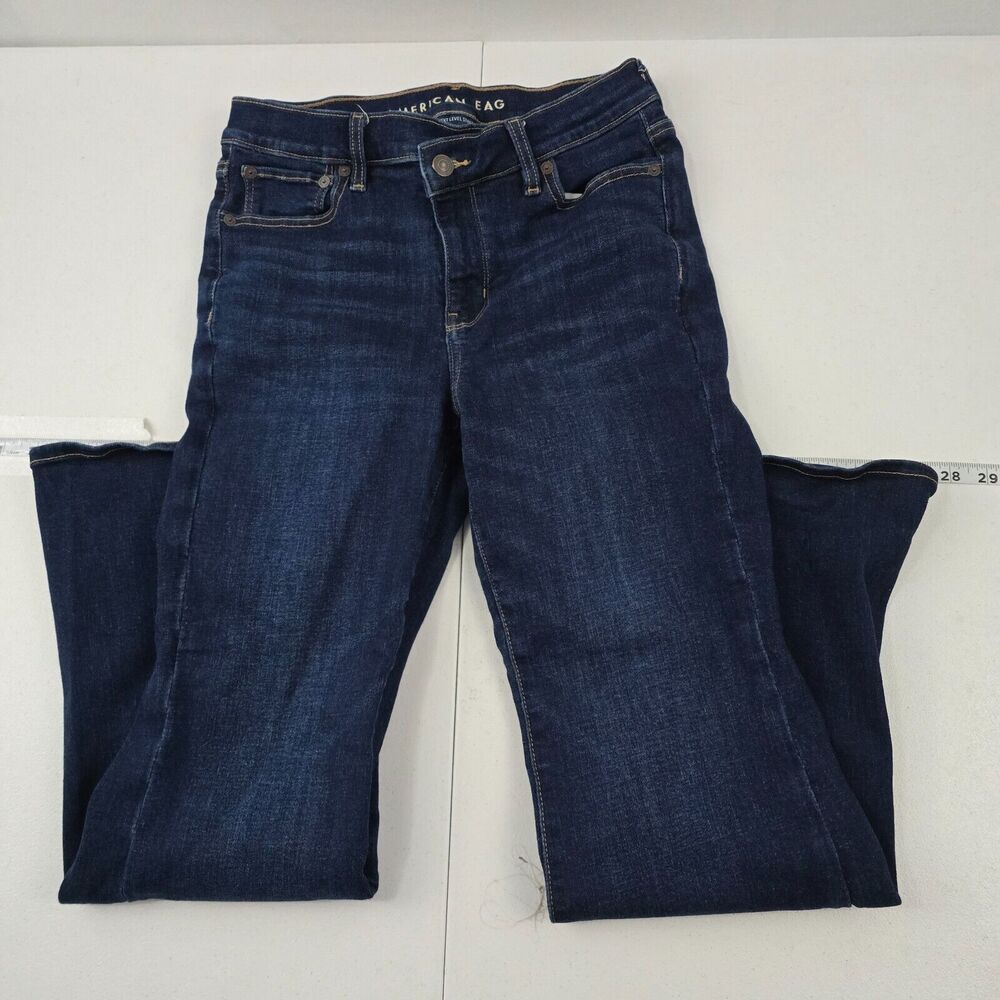 American Eagle Outfitters Dark Blue Flare Jeans